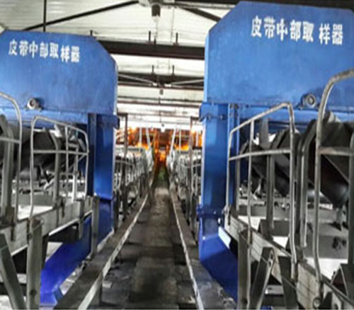 內蒙大板電廠煤取樣安裝圖